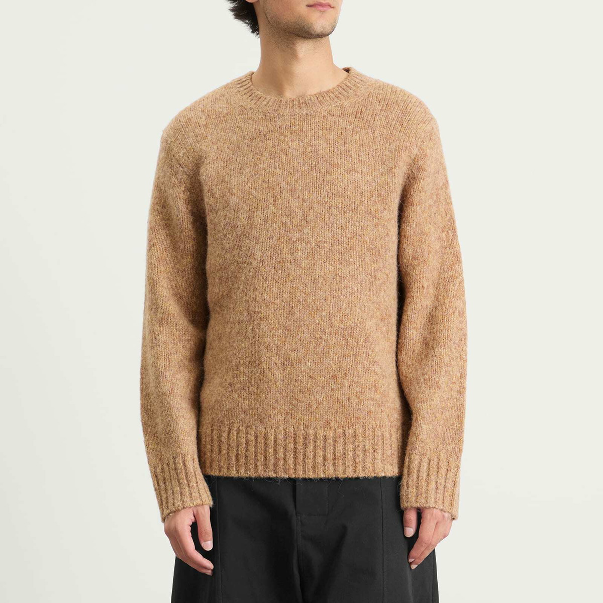 Corridor Men's Alpaca Crewneck in Camel