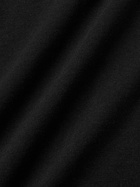 A.PRESSE - Cashmere and Silk-Blend Jersey T-Shirt - Black