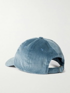 Drake's - Logo-Embroidered Cotton-Corduroy Baseball Cap