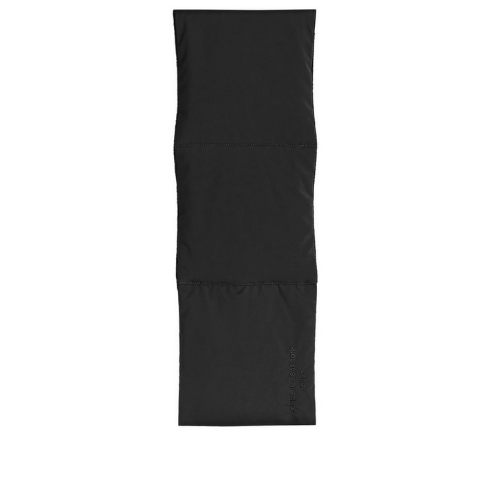 Photo: Comme des Garçons Homme Men's Logo Muffler Scarf in Black 