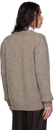 A.P.C. Taupe Théophile Cardigan