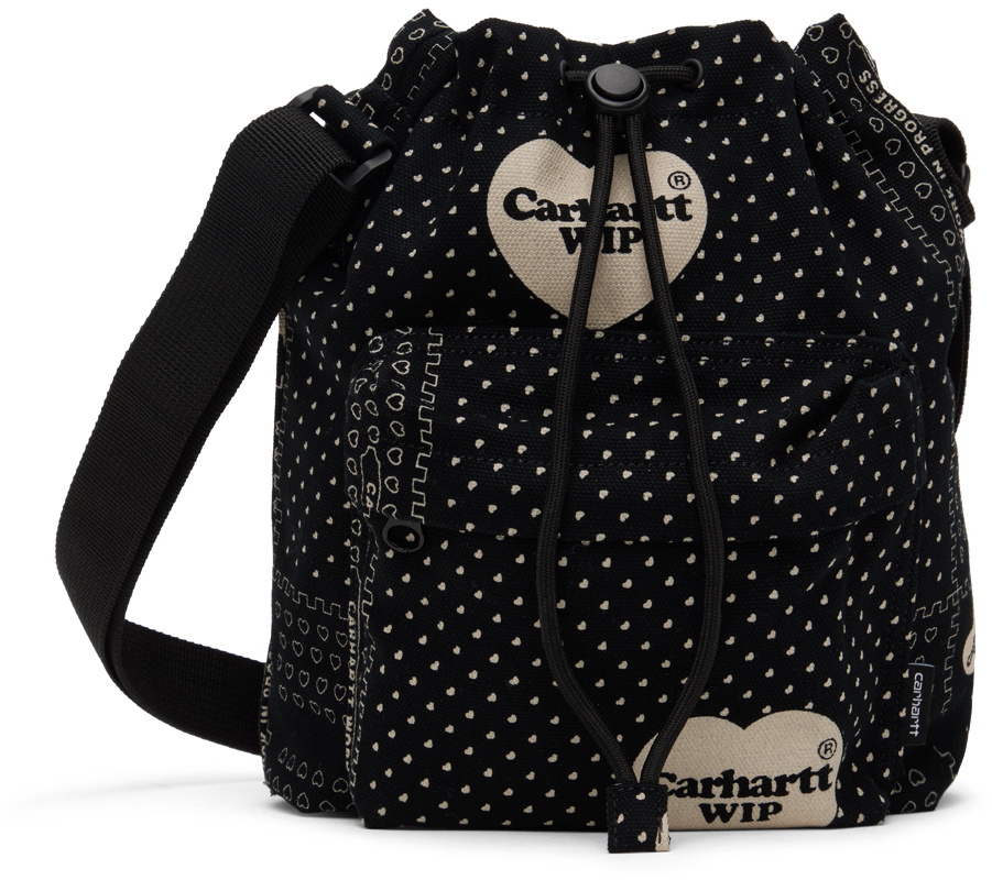 Carhartt Work In Progress Black Heart Bandana Shoulder Bag