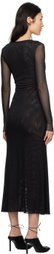 KIM SHUI SSENSE Exclusive Black Maxi Dress
