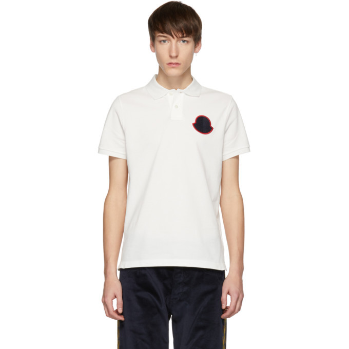 Photo: Moncler White Boxer Polo