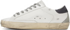 Golden Goose White Super-Star Sneakers