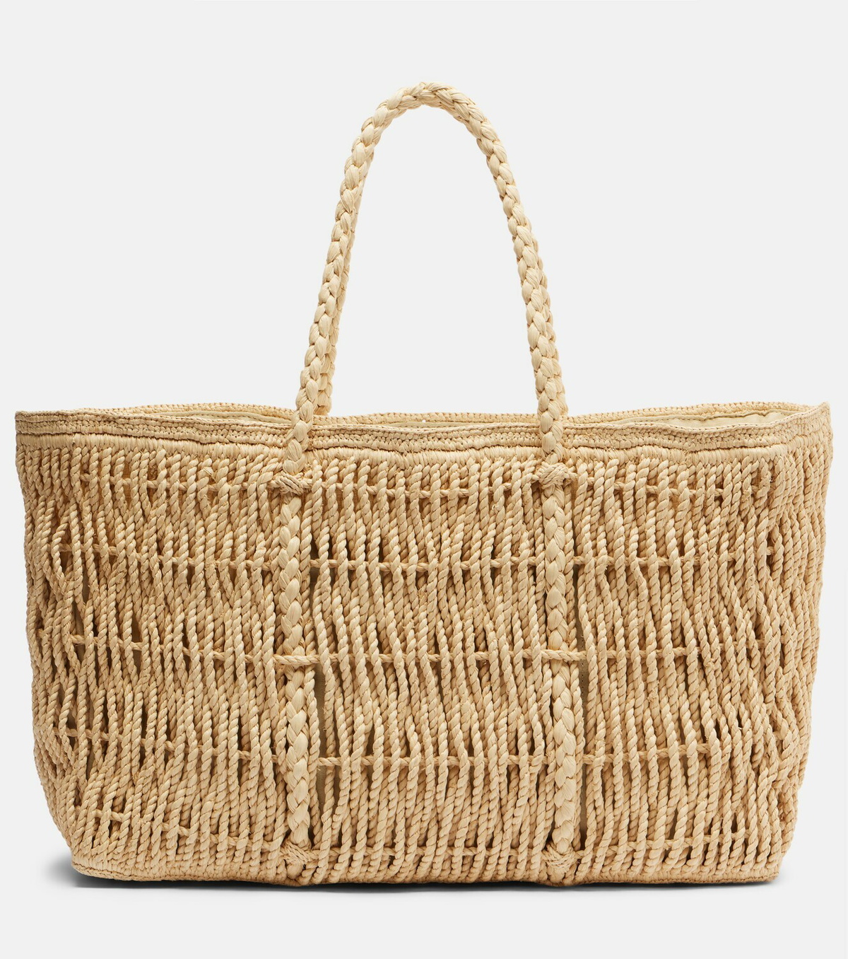 The Row Georgica Large raffia tote bag