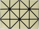BAO BAO ISSEY MIYAKE Green & Yellow Bifold Card Holder