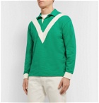 Drake's - Cotton-Jersey Rugby Shirt - Green