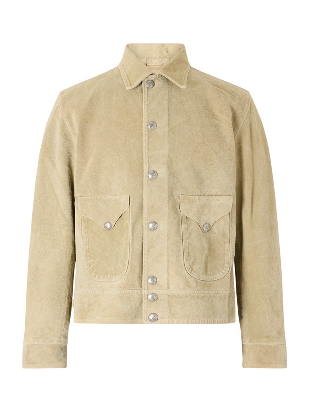 Photo: RRL - Schwab Suede Jacket - Neutrals