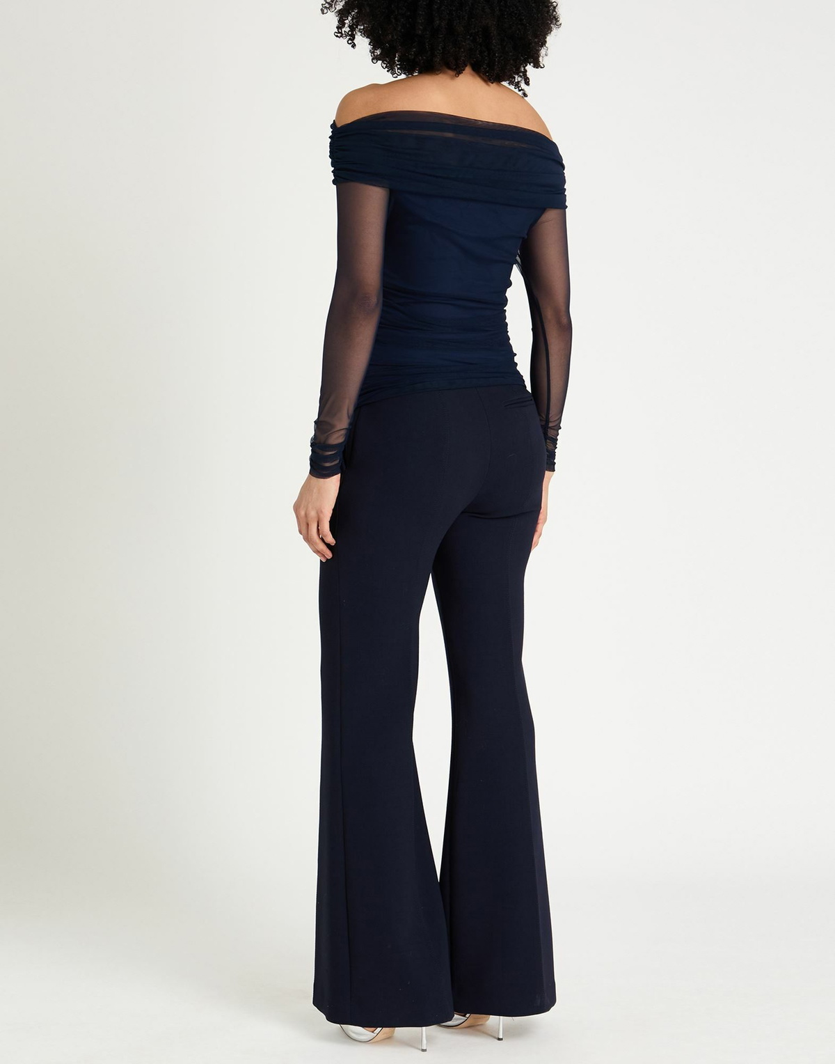 Chiara Boni La Petite Robe Womens Top Midnight in Blue