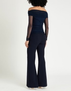 Chiara Boni La Petite Robe Womens Top Midnight in Blue