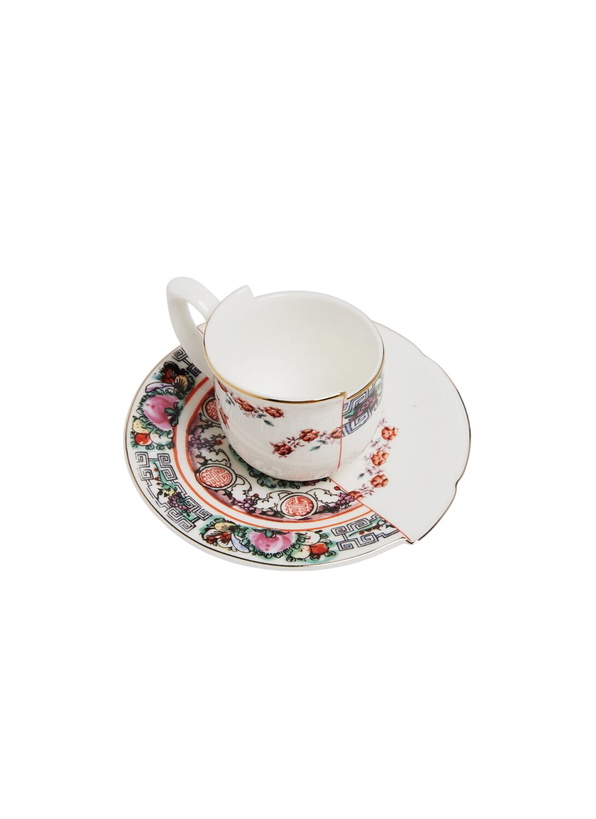 Photo: Seletti Hybrid Tamara Coffee Cup With Saucer