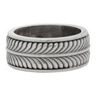 Emanuele Bicocchi Silver Tyre Band Ring