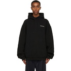 Balenciaga Black Defile Sport Hoodie