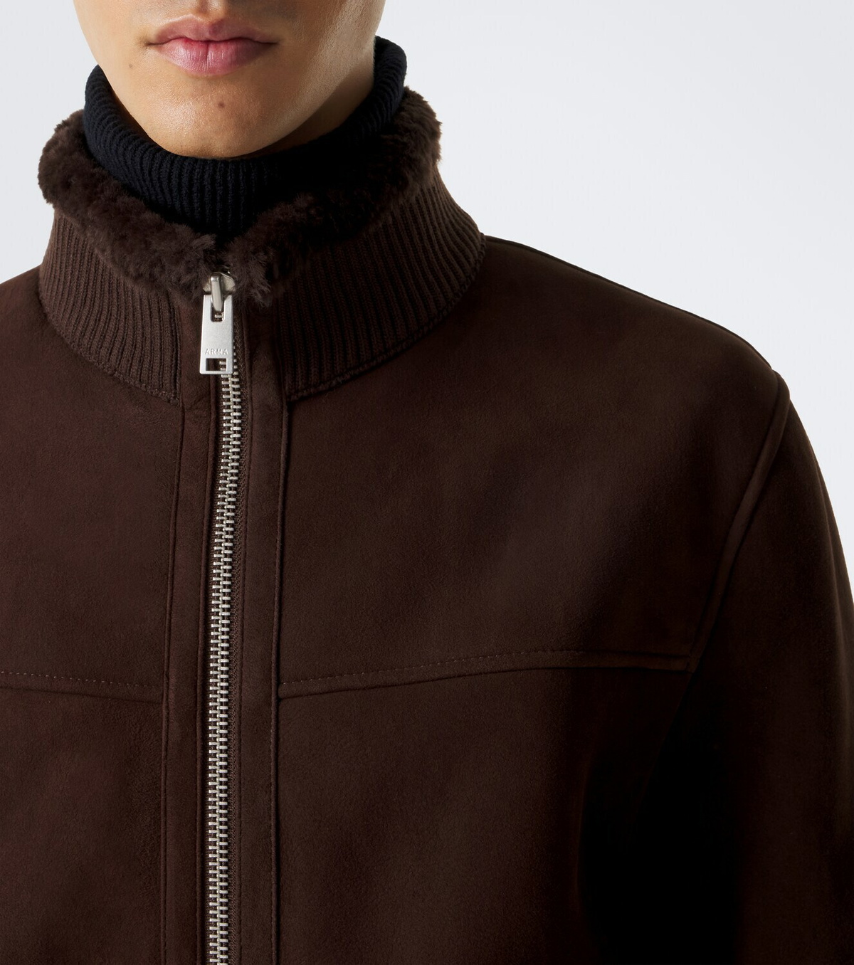 Arma Arek suede blouson jacket