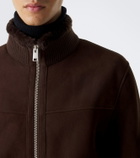 Arma Arek suede blouson jacket