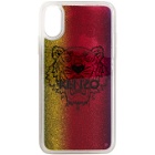 Kenzo Multicolor Glitter Tiger Head iPhone X/XS Case