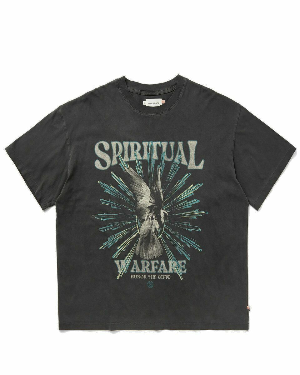 Photo: Honor The Gift Spiritual Conflict Ss Tee Brown - Mens - Shortsleeves