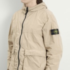 Stone Island Men's Nylon Smerigliato-TC Short Parka Jacket in Desert
