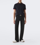 Gucci Gucci Tempo suede-trimmed sneakers
