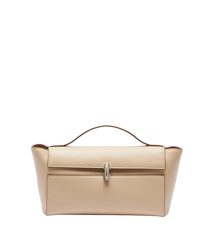 Photo: Savette Symmetry Trapeze Small leather top-handle bag