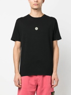 STONE ISLAND - Logo Cotton T-shirt