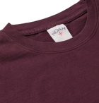 Noah - Recycled Cotton-Jersey T-Shirt - Burgundy