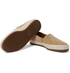 Mulo - Suede Espadrilles - Brown