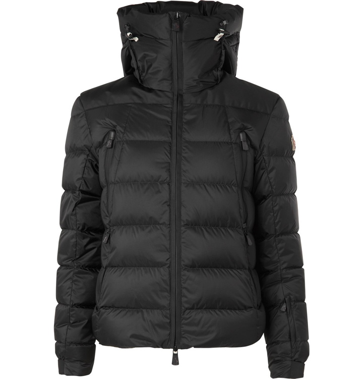 Photo: Moncler Grenoble - Camurac Quilted Hooded Down Ski Jacket - Black