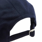 Sporty & Rich Connecticut Wool Cap in Navy/White