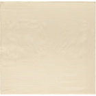 TOTEME Off-White Embroidered Monogram Silk Scarf