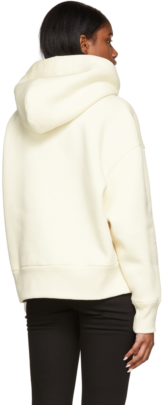 AMI Paris SSENSE Exclusive Off-White Ami De Coeur Hoodie AMI