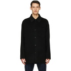 Acne Studios Black Wool Shirt Jacket