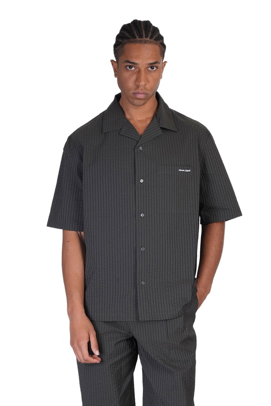 Photo: Maison Kitsuné Shirt In Black Polyester