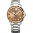 Citizen Automatic Salmon Dial Mens Watch NJ0191-83X