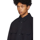 Lemaire Indigo Military Shirt