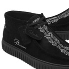Clarks Originals Men's x Pleasures TorHill Woven in Black Suede