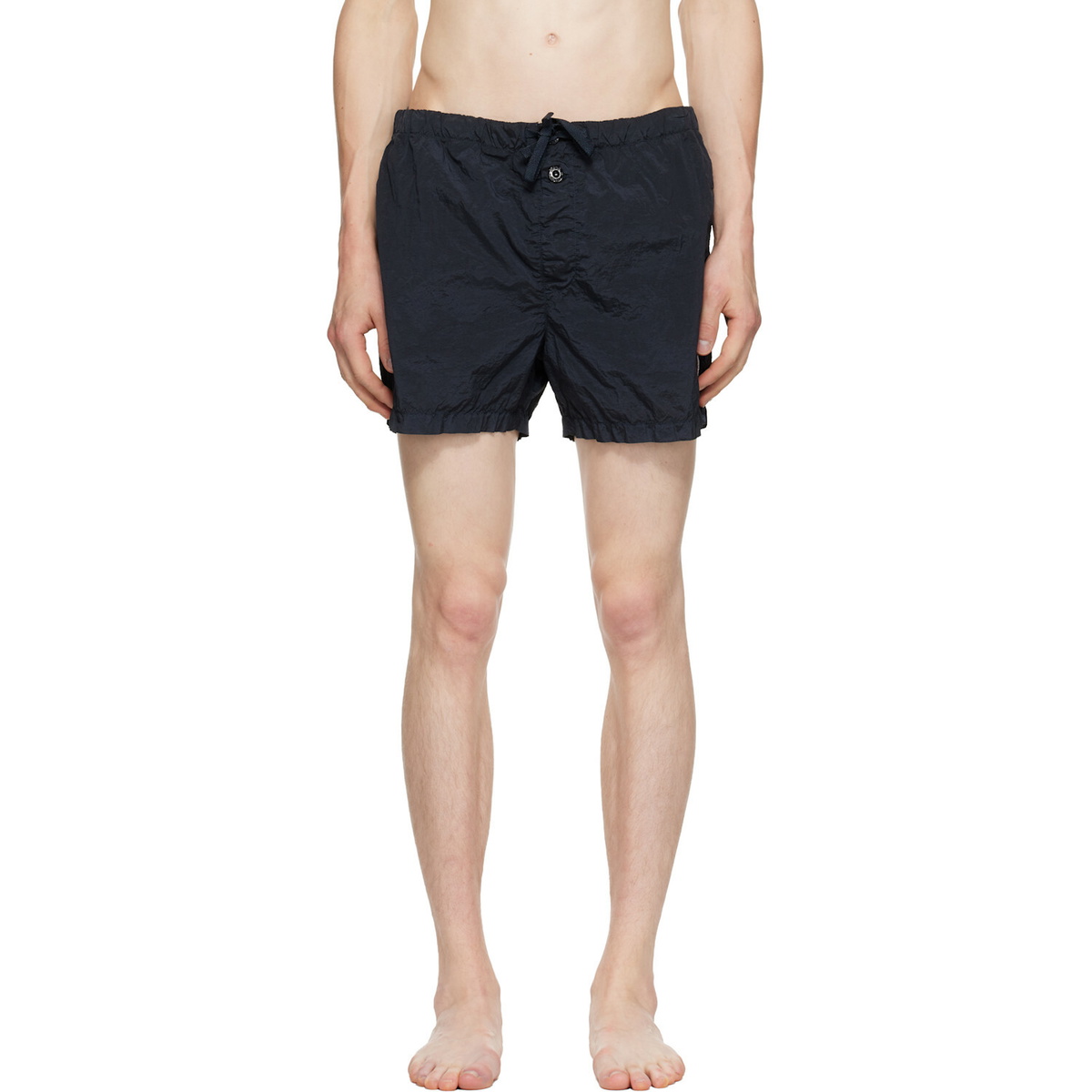 Stone Island Navy B100003 Nylon Metal Econyl Swim Shorts