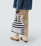 Jacquemus Marcel striped tote bag