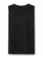 Nike Training - Primary Logo-Embroidered Cotton-Blend Dri-FIT Tank Top - Black