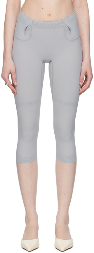 Photo: JOHANNA PARV Gray Folded Waist Leggings