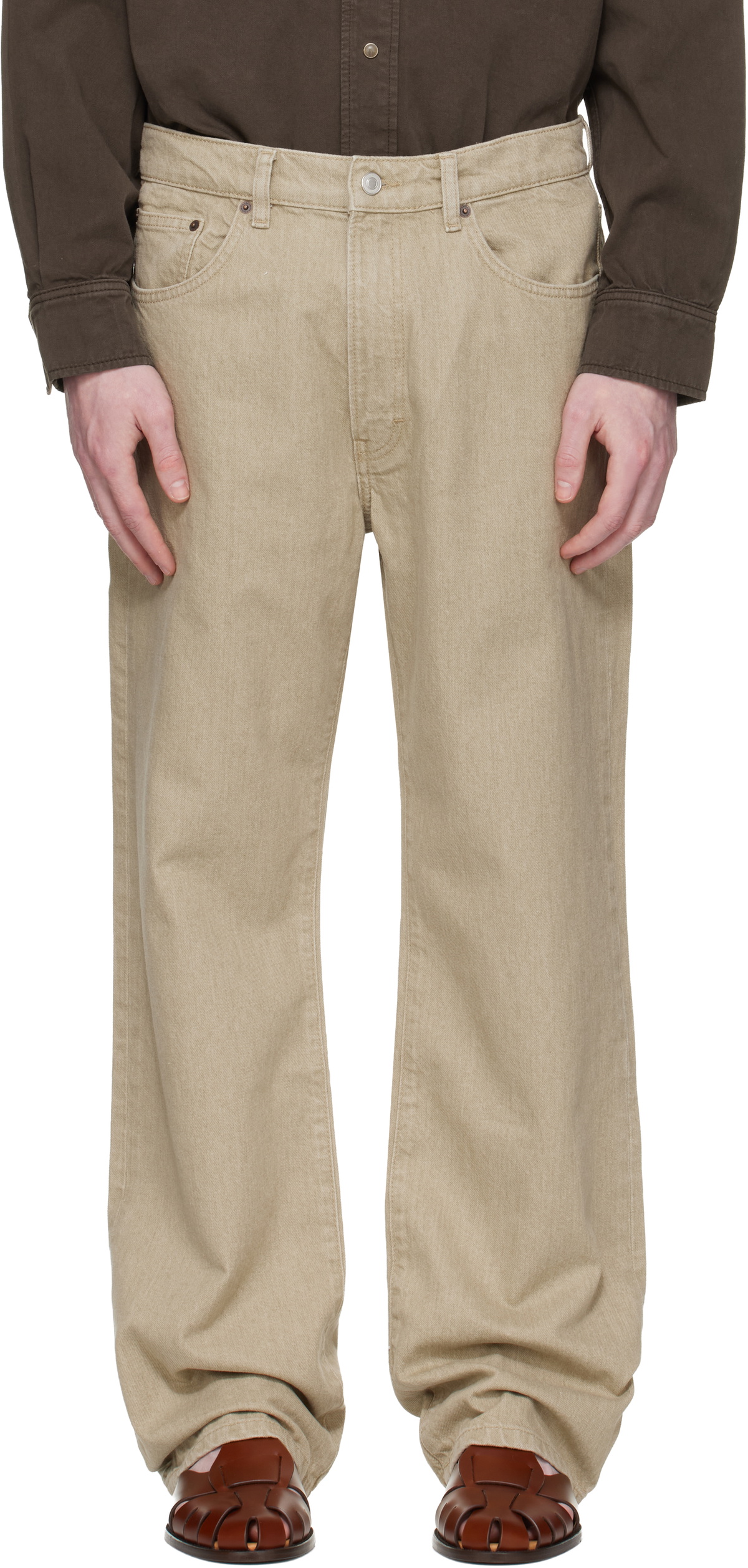 JEANERICA Beige Vega Jeans