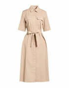 Peserico Womens Midi dress Sand