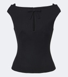 Shushu/Tong Bow-detail off-shoulder top