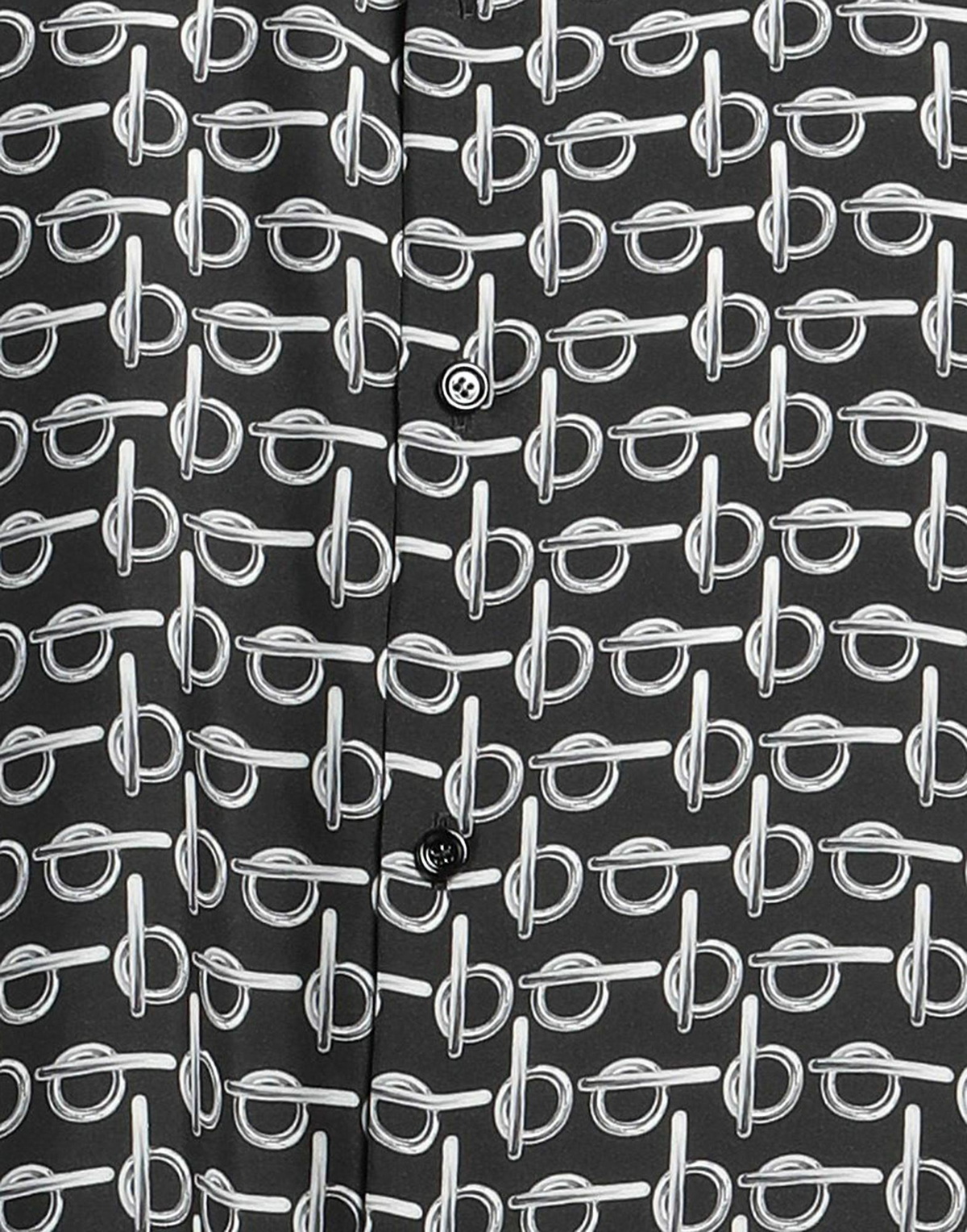 Burberry Mens Shirt in Black