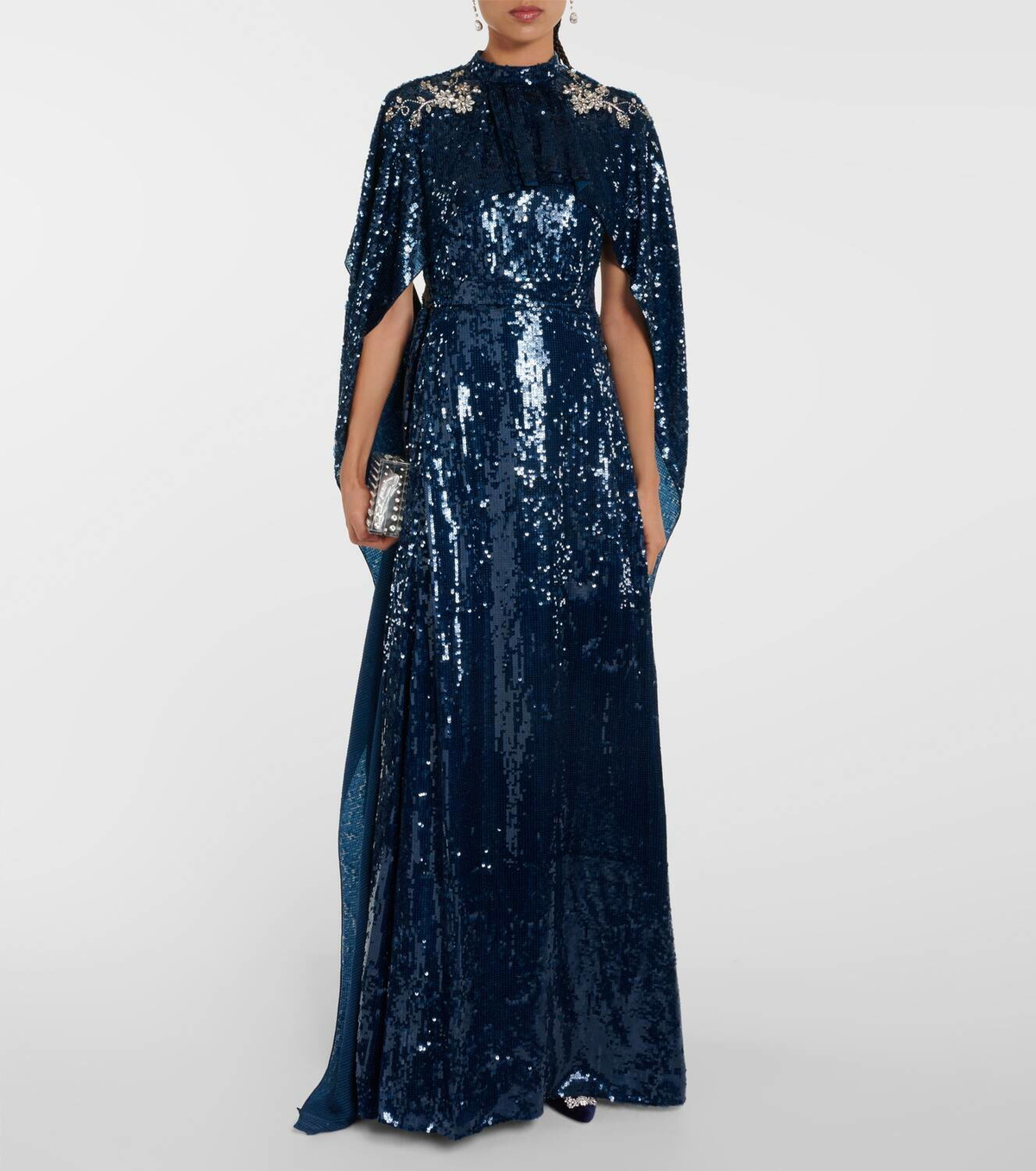 Erdem Caped sequined gown Erdem