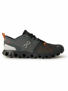 ON - Cloud X3 Shift Rubber-Trimmed Mesh Sneakers - Gray