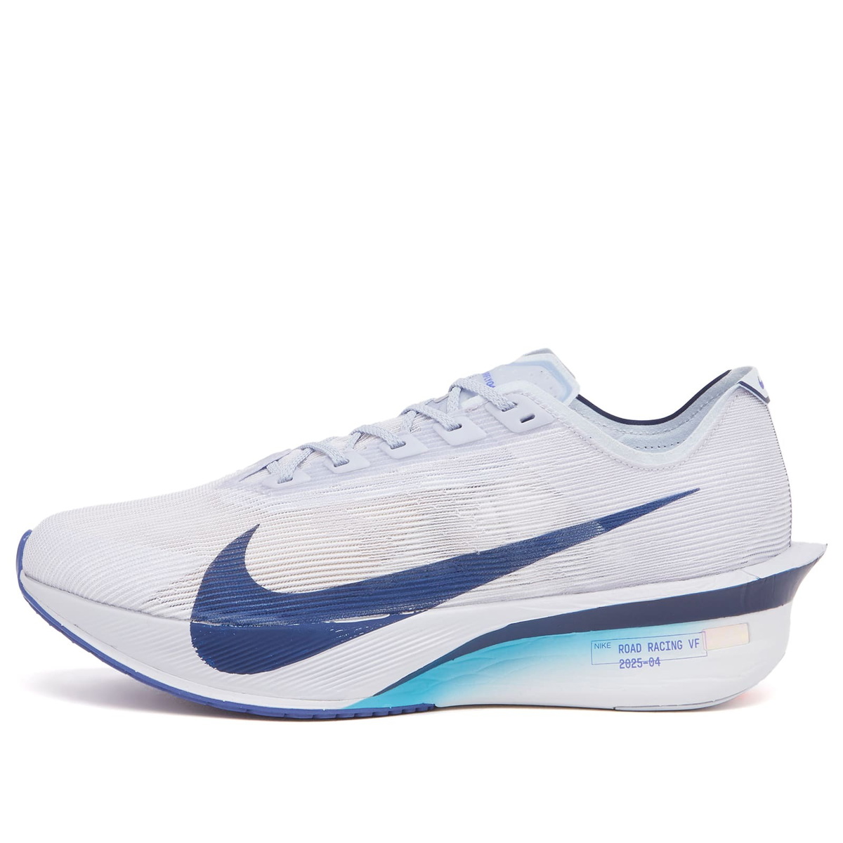 Nike Running ZoomX Vaporfly 4 Sneaker in Ghost/Void/Violet