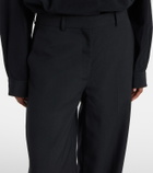 Calvin Klein Collection Simone wool wide-leg pants