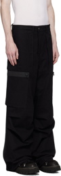 BRYAN JIMENÈZ Black Uniform Cargo Pants
